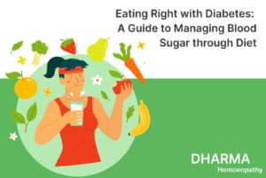 Read more about the article Eating Right with Diabetes: A Guide to Managing Blood Sugar through Diet
